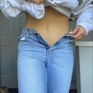 BDG SLIM STACKED MEDIUM WASH JEANS